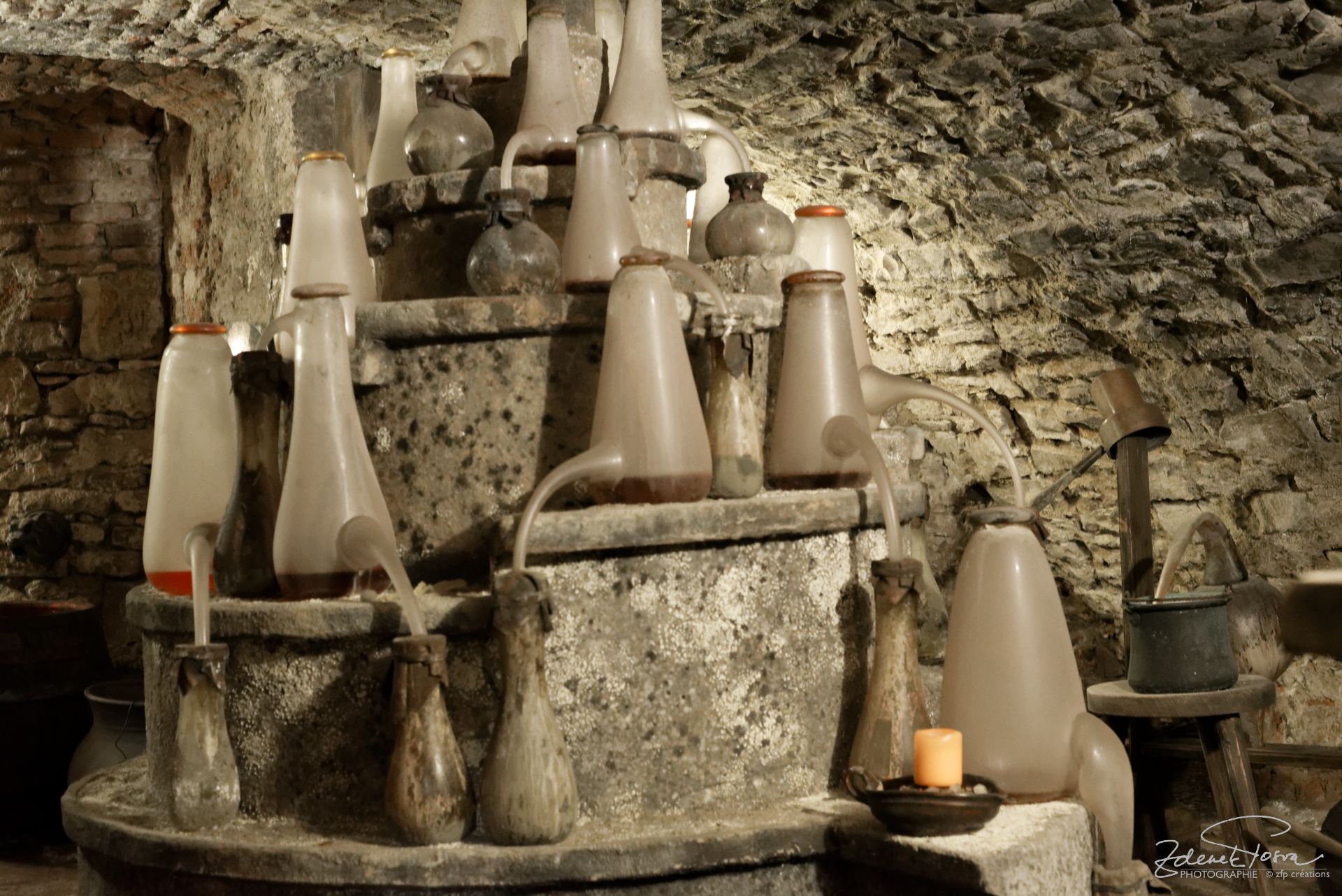 Le musée d'alchimie, un athanor